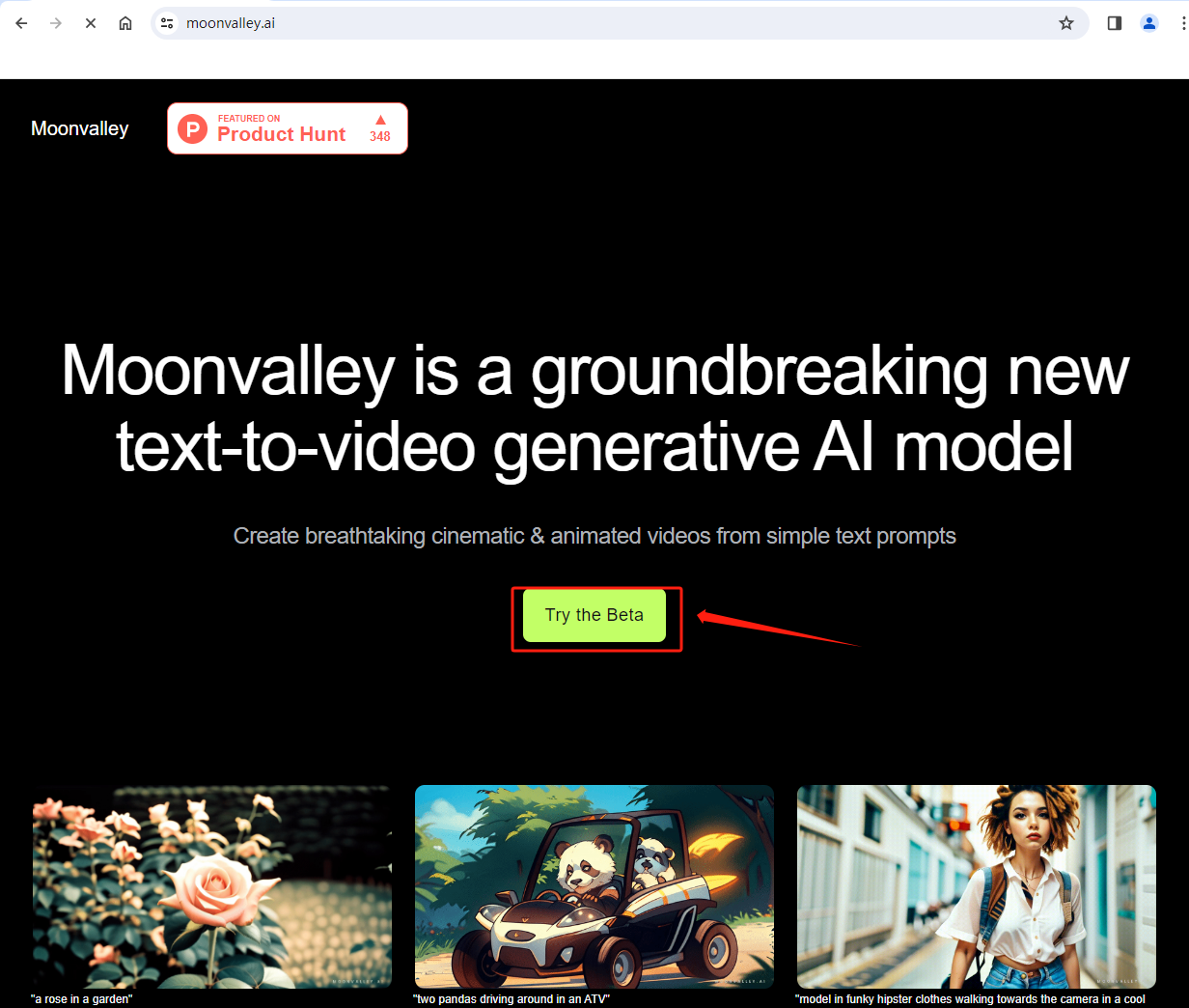 图片[1]-AI视频生成工具：moonvalley - 李又懂-李又懂